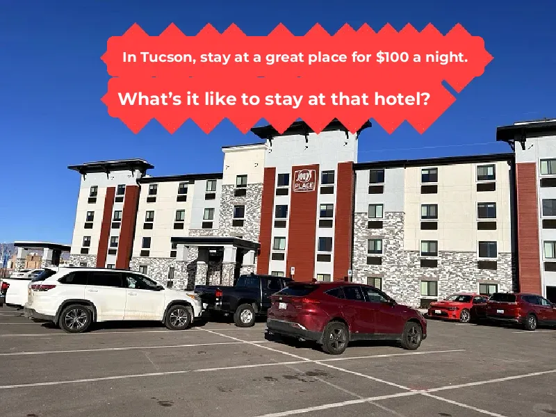What's It Like to Stay at a $100/Night Hotel in Tucson?