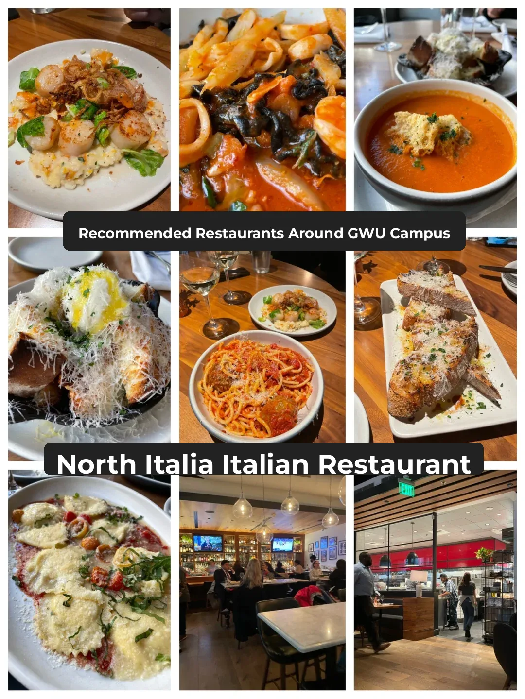Washington, D.C. Food | Italian Restaurant Near GWU Campus