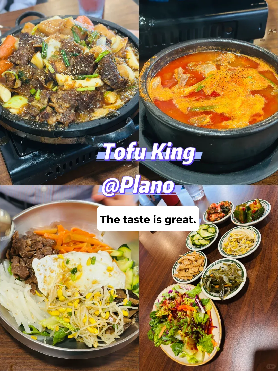 Dallas Korean Cuisine Tofu King❤️New Plano Location Tastes Great