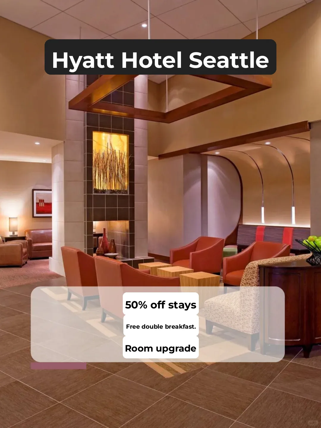 Score Big Savings at Seattle Hyatt Hotel from 50% Off 🌃