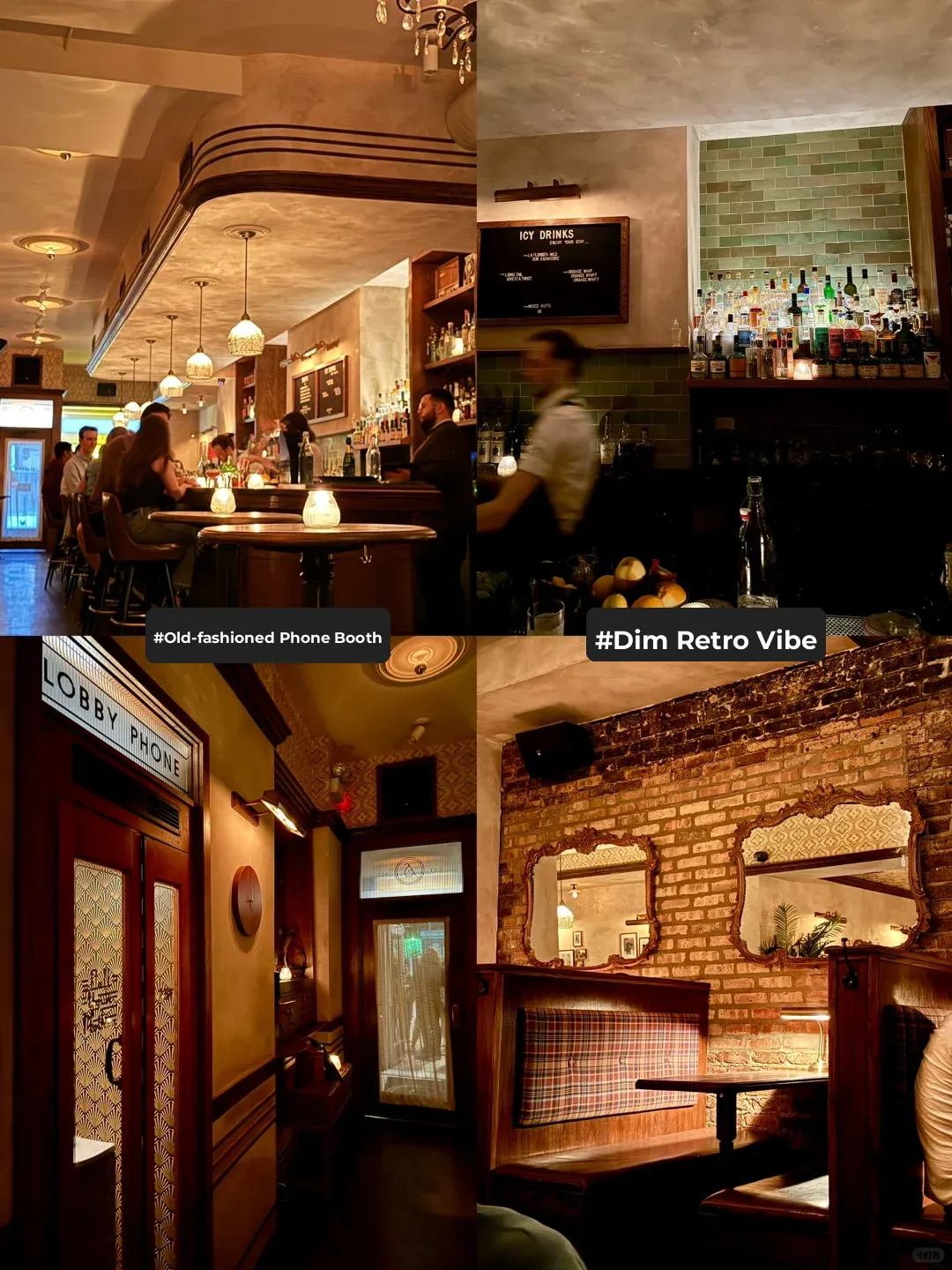 Chicago Bar｜Hidden Speakeasy Lounge for a Tipsy Evening 🍹Sparrow🐦‍