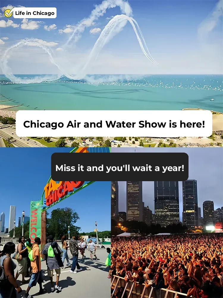 Chicago Air & Water Show is Here—Don't Miss This Once-a-Year Spectacle! ✈️
