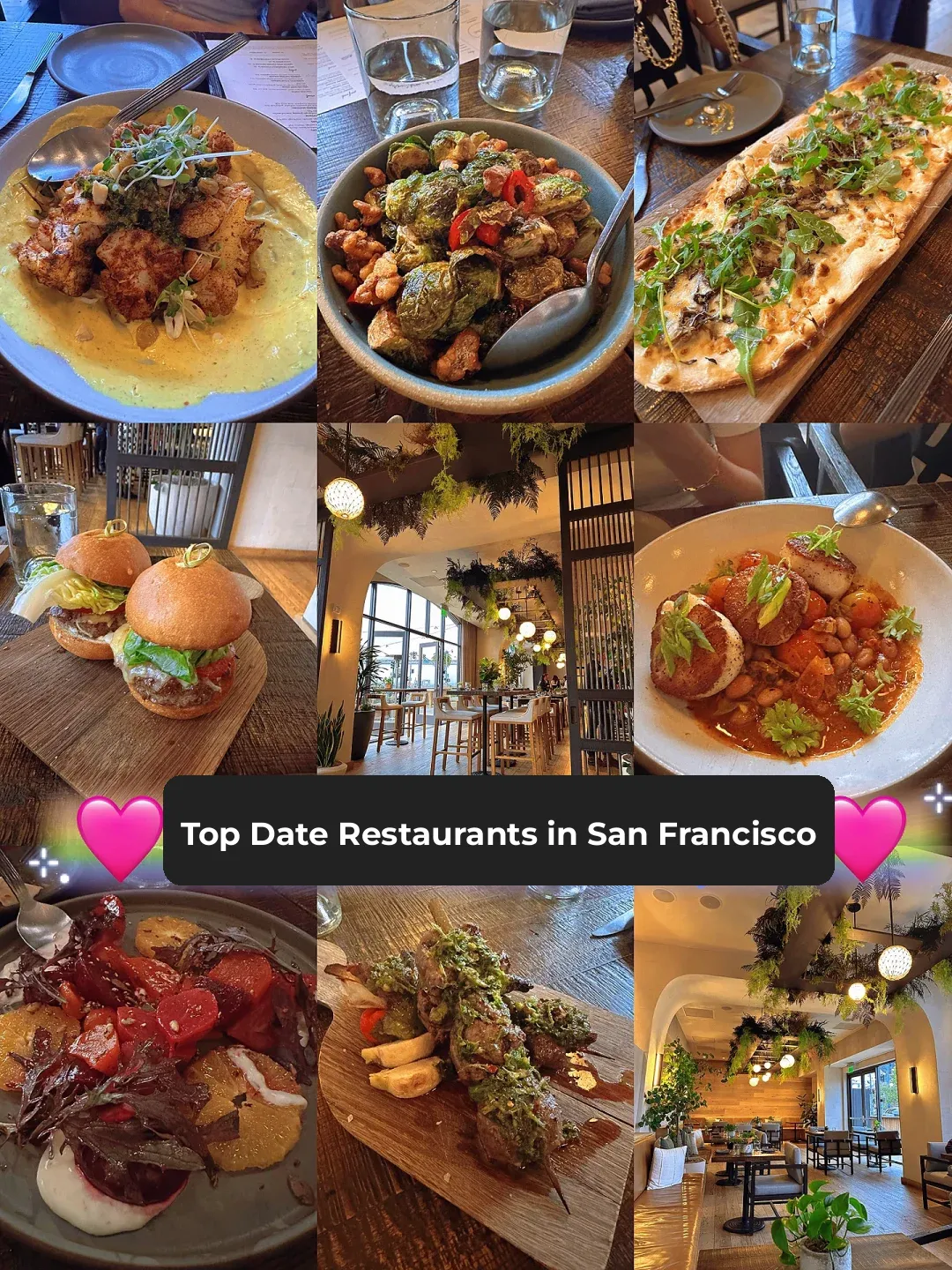 San Francisco Eats | A Stunning & Delicious Date Spot: Terrene 🩷