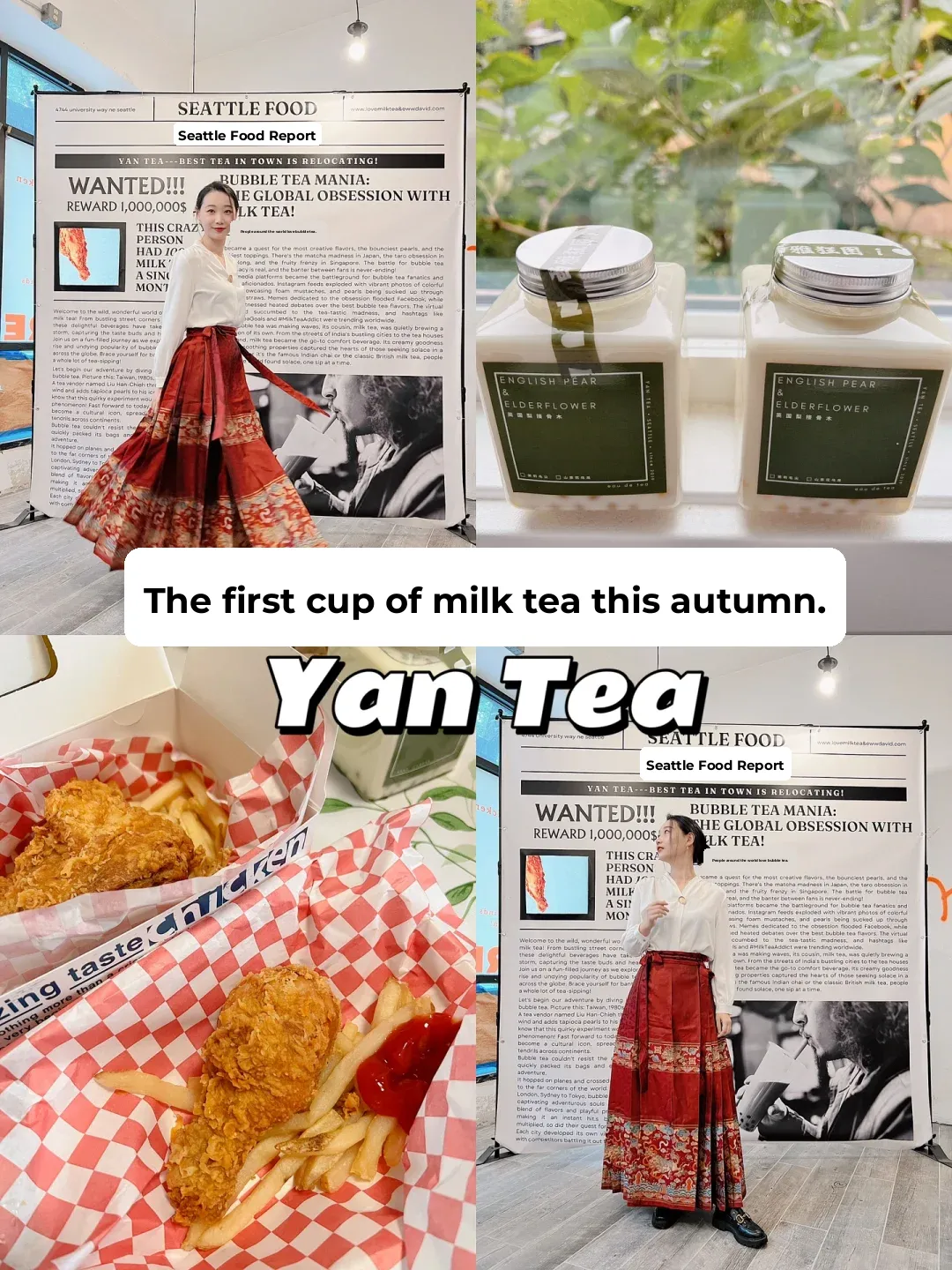 First Bubble Tea of Autumn ☕️ | Yan Tea's Got You Covered! ❗️