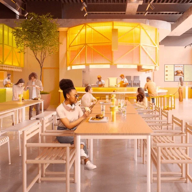 SF IKEA's Two-Story Food Court Grand Opening: Featuring Restaurants, Bakeries, and Bars