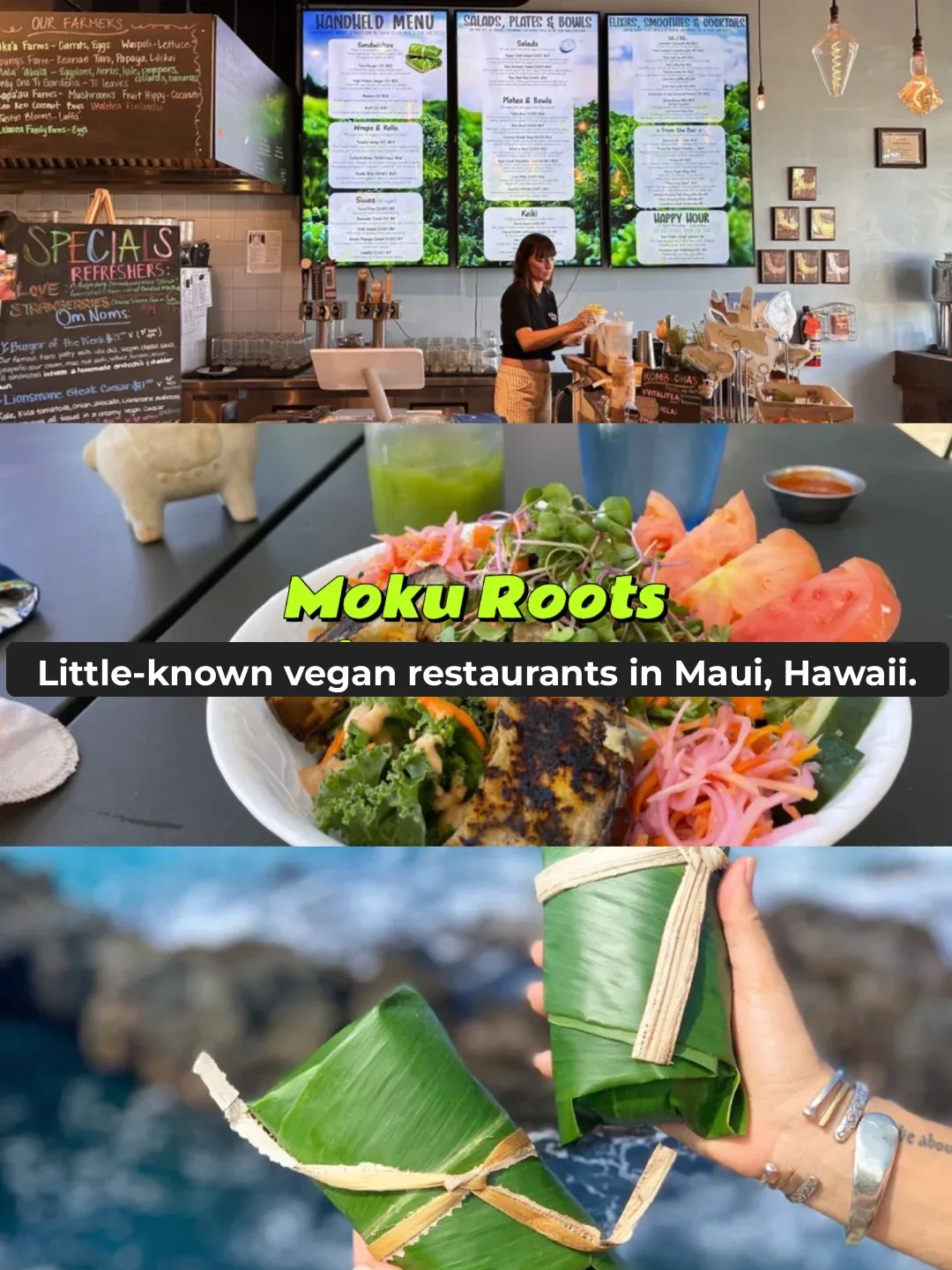 Hidden Gem Vegan Restaurant in Hawaii 🥗 Moku Roots