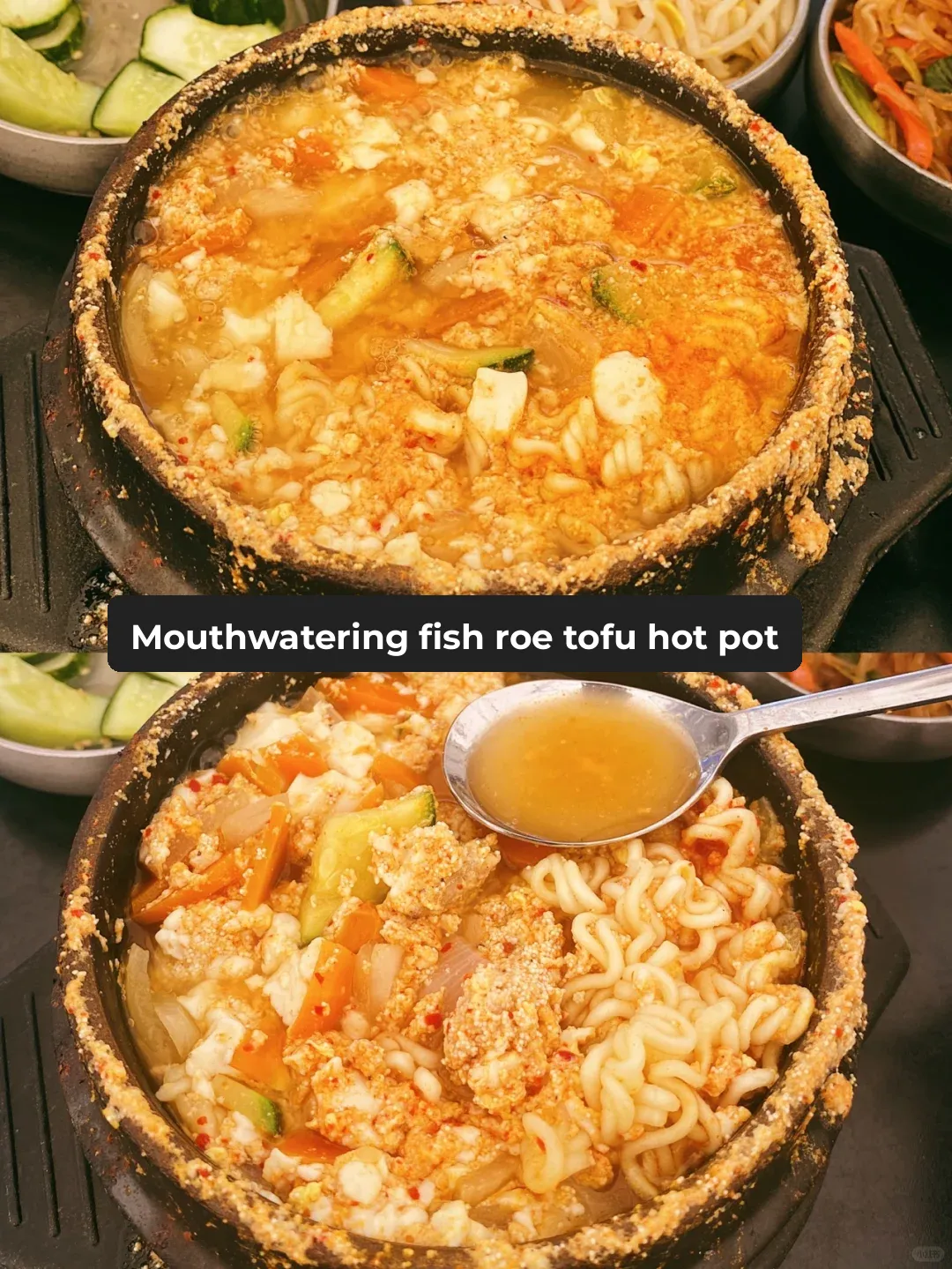 Certified by Korean Colleague | Mouthwatering Fish Roe Tofu Hot Pot 🥘