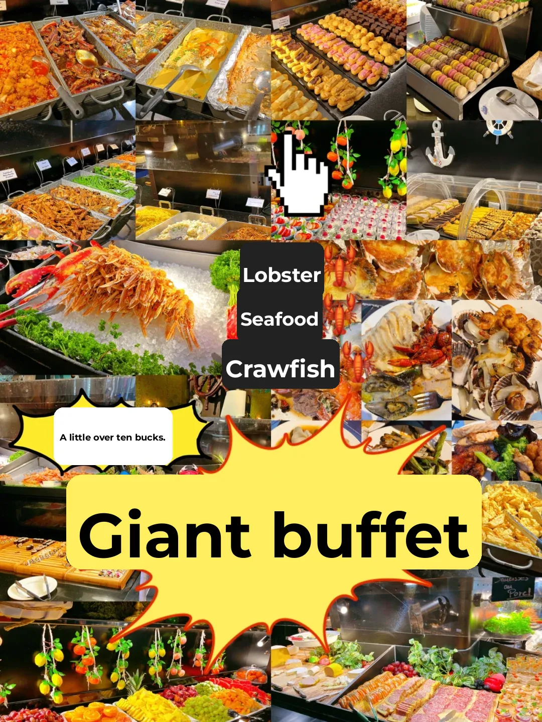 Exploring Paris: Massive Buffet Near IKEA – Dive into Seafood for Just €10+! 🍽️