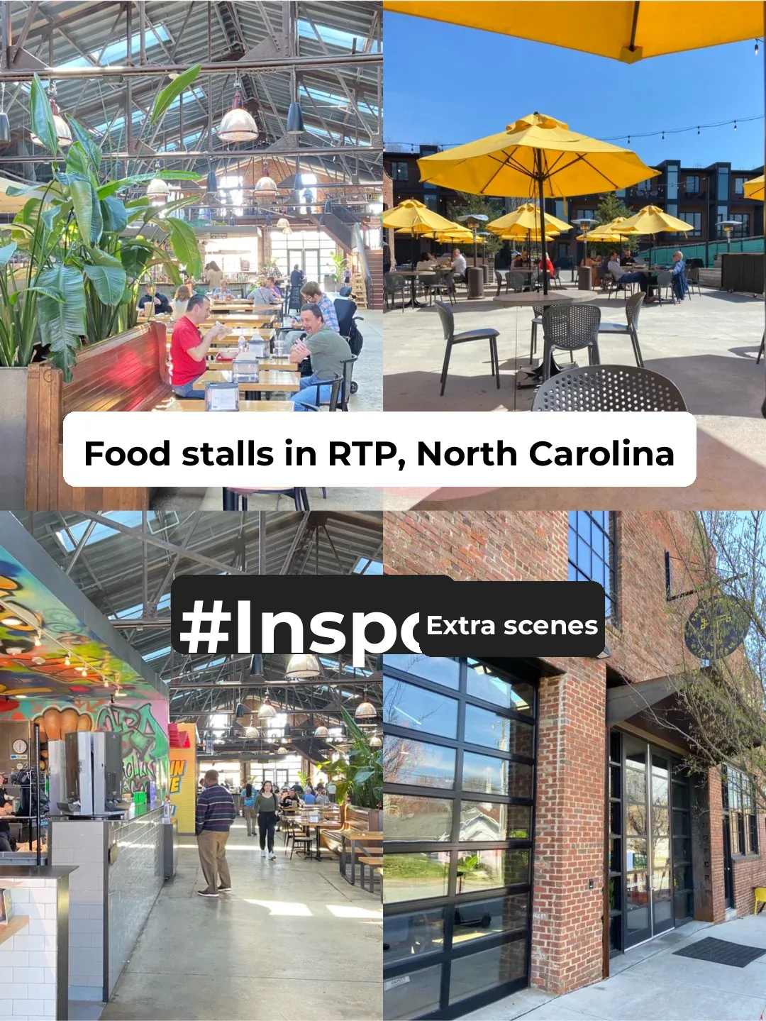 Food Recommendations in RTP, NC #8: North Carolina Now Has Its Own Gourmet Food Hall!