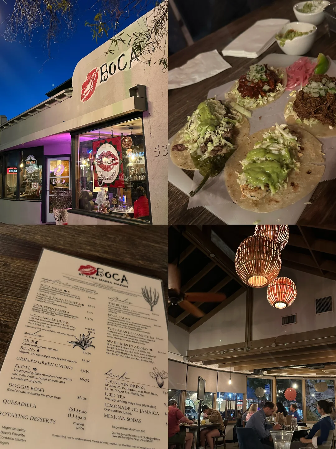 Must-Try Tacos in Tucson | BOCA Tacos y Tequila 😘