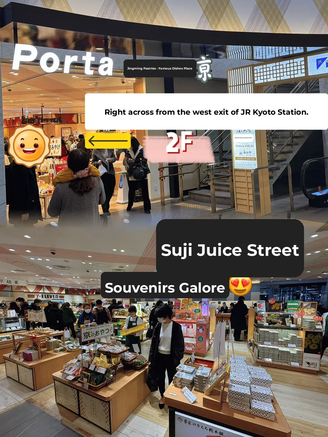 🇯🇵 Kyoto JR Station Porta Must-Visit | Everything You Need 🛍️ Sharing Edition