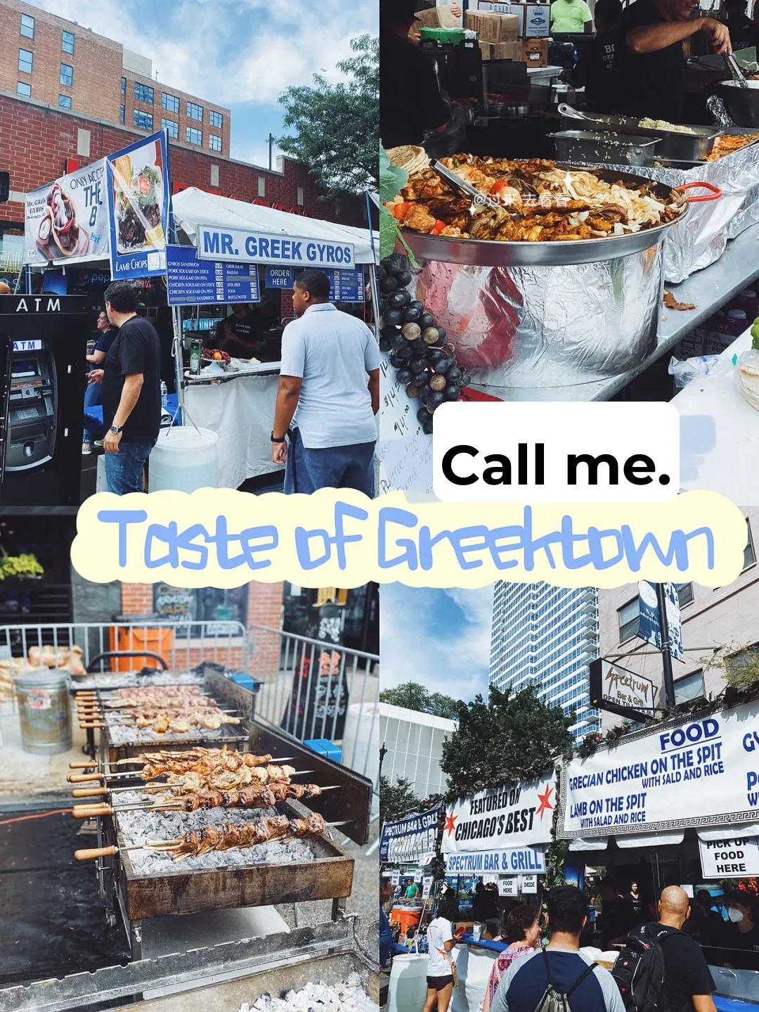 "Annual Taste of Greek Town in Chicago 🇬🇷: A Culinary Exploration"