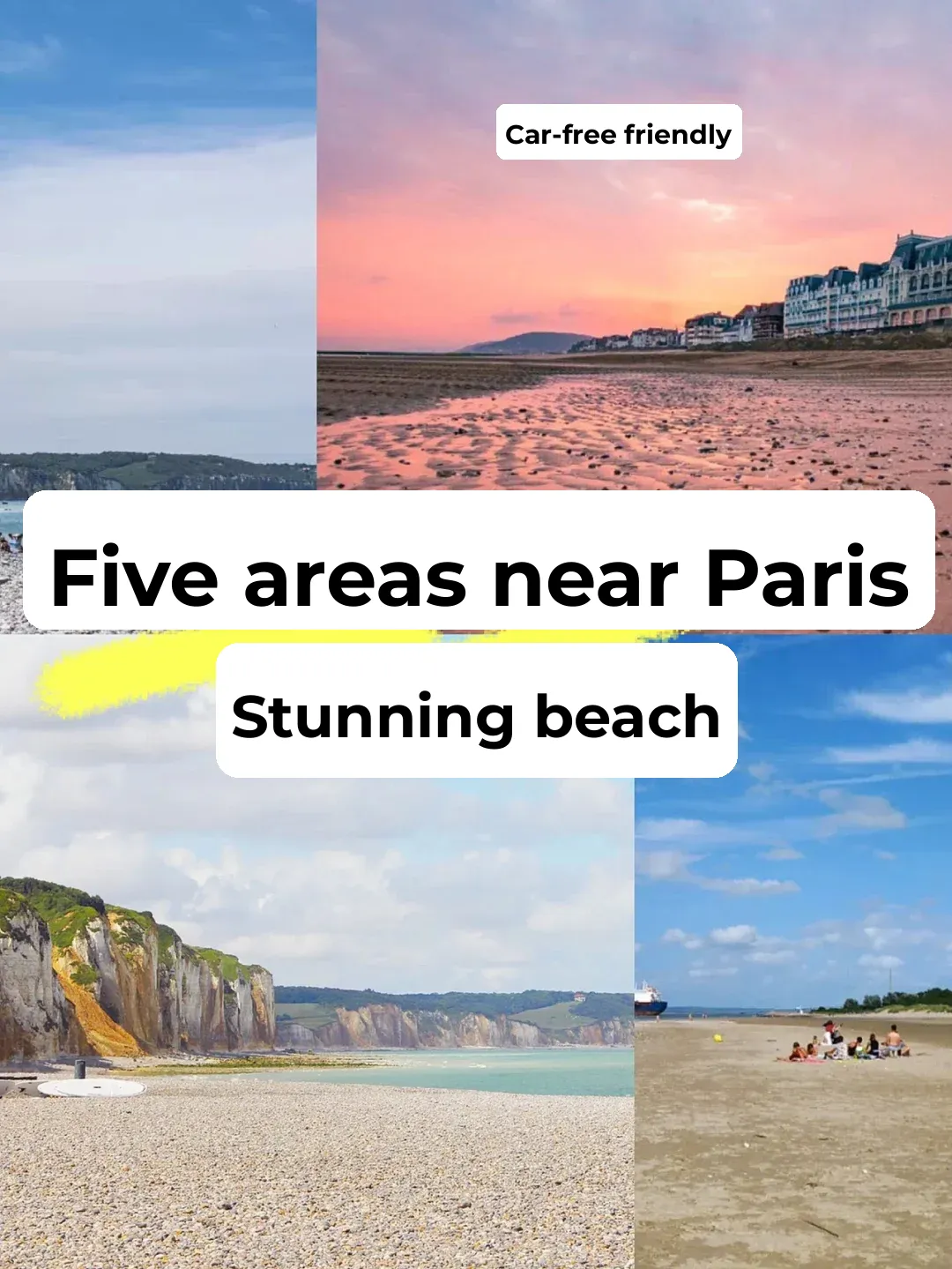 Spontaneous Getaway! Gorgeous 🌊 Beaches Near Paris!