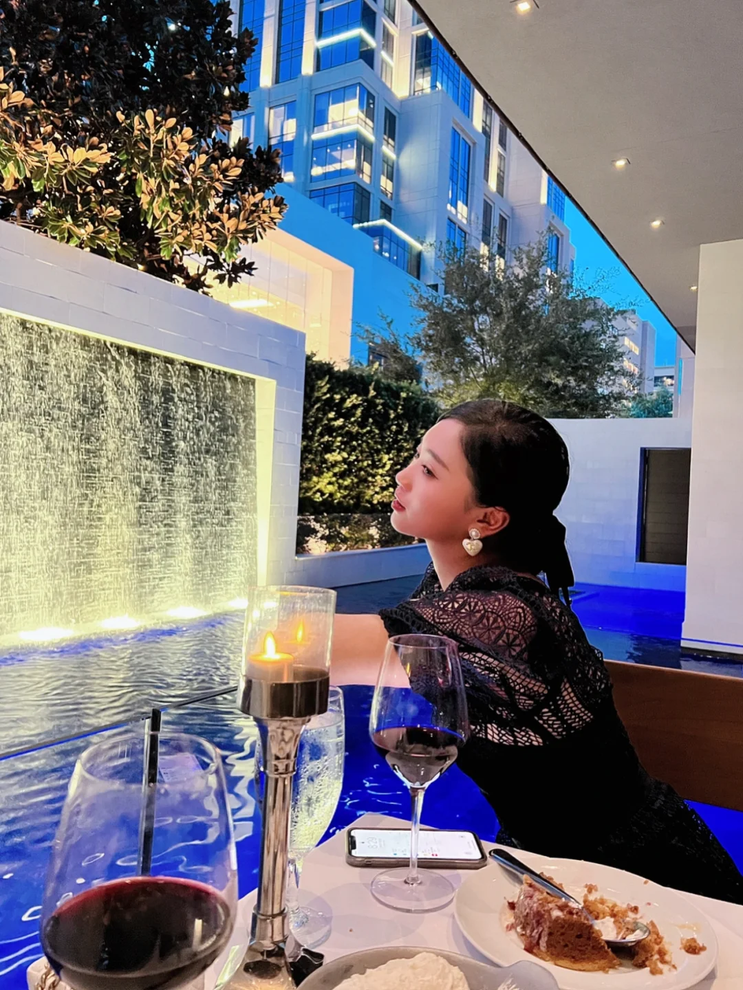 Houston's Most Stunning Water Wall Fine Dining Experience 💎