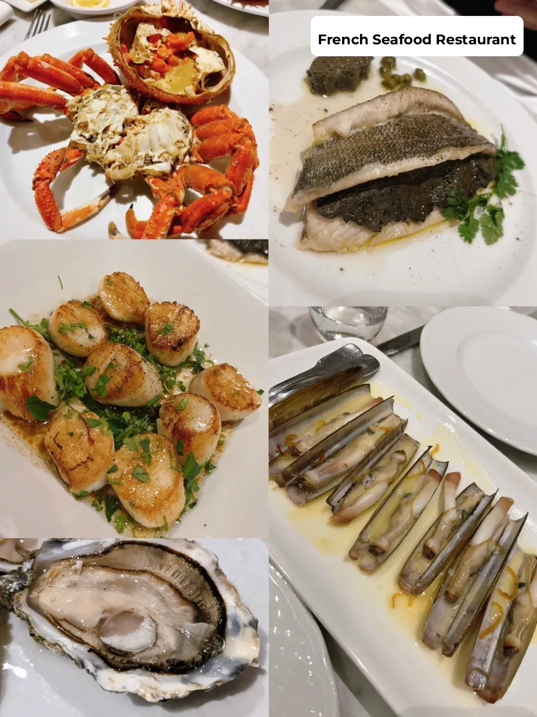 #ParisEats# This 🦀️ French Seafood Spot Really Knows How to Serve Up a Treat!