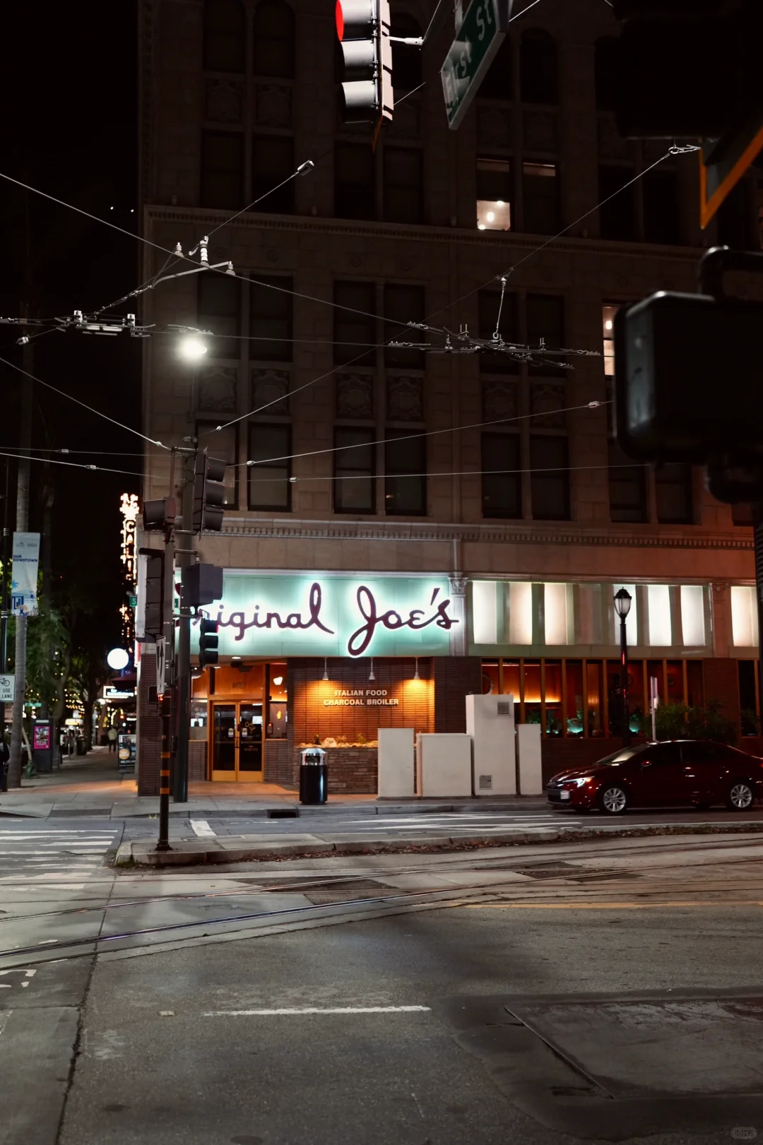 Dining at a Classic Italian Restaurant in the Bay Area