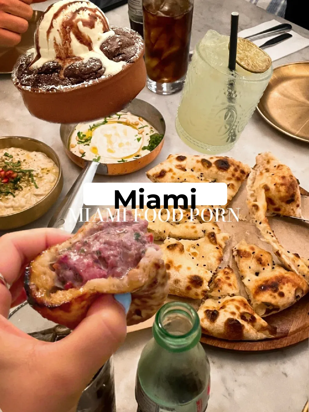 Miami | This Mediterranean Spot is Definitely Top-Tier 🌝🤌🏻