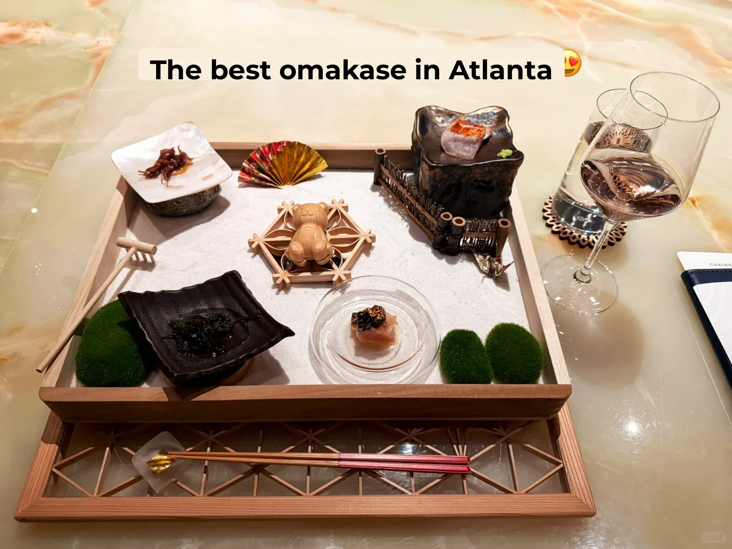 Omakase Uni Rice Bowl 🥂 Atlanta's Hidden Gem 🤫