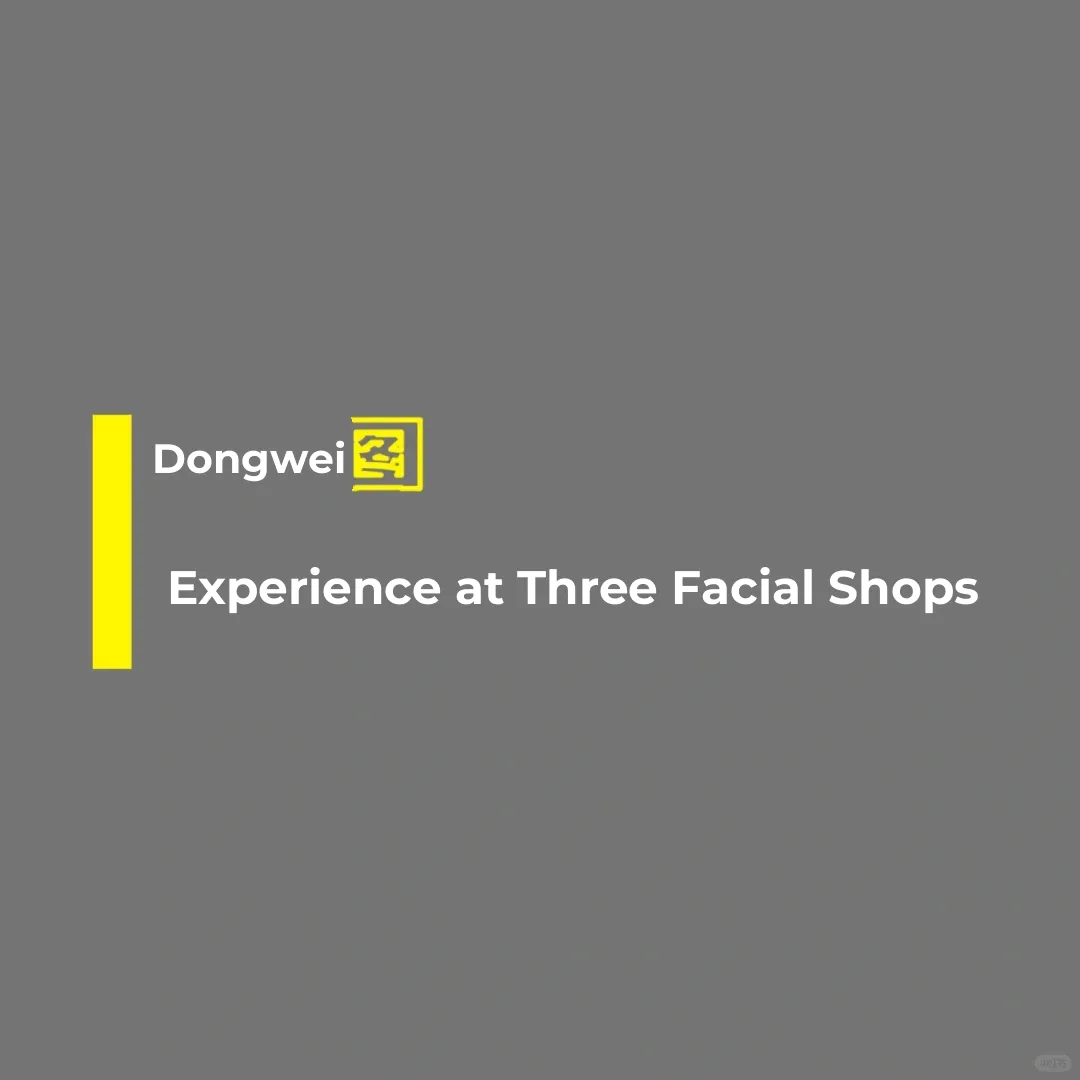 Experience at 3 Facial Salons in Seattle (Part 1)