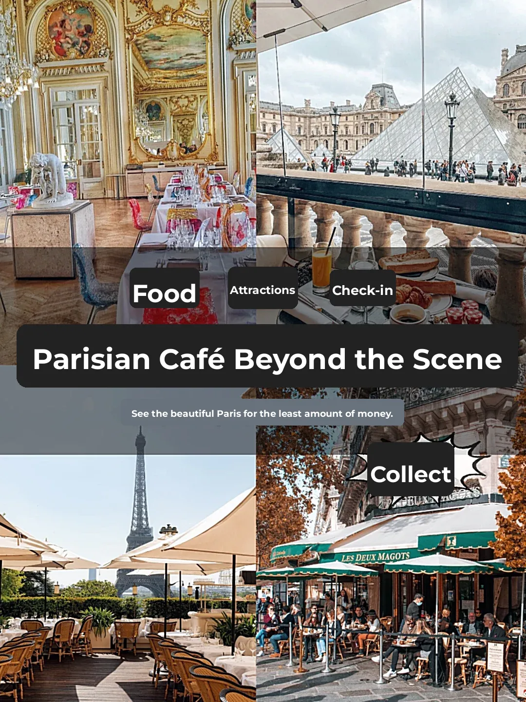 📸Top 5 Must-Visit Cafés in Paris｜You'll Regret It If You Miss These‼️