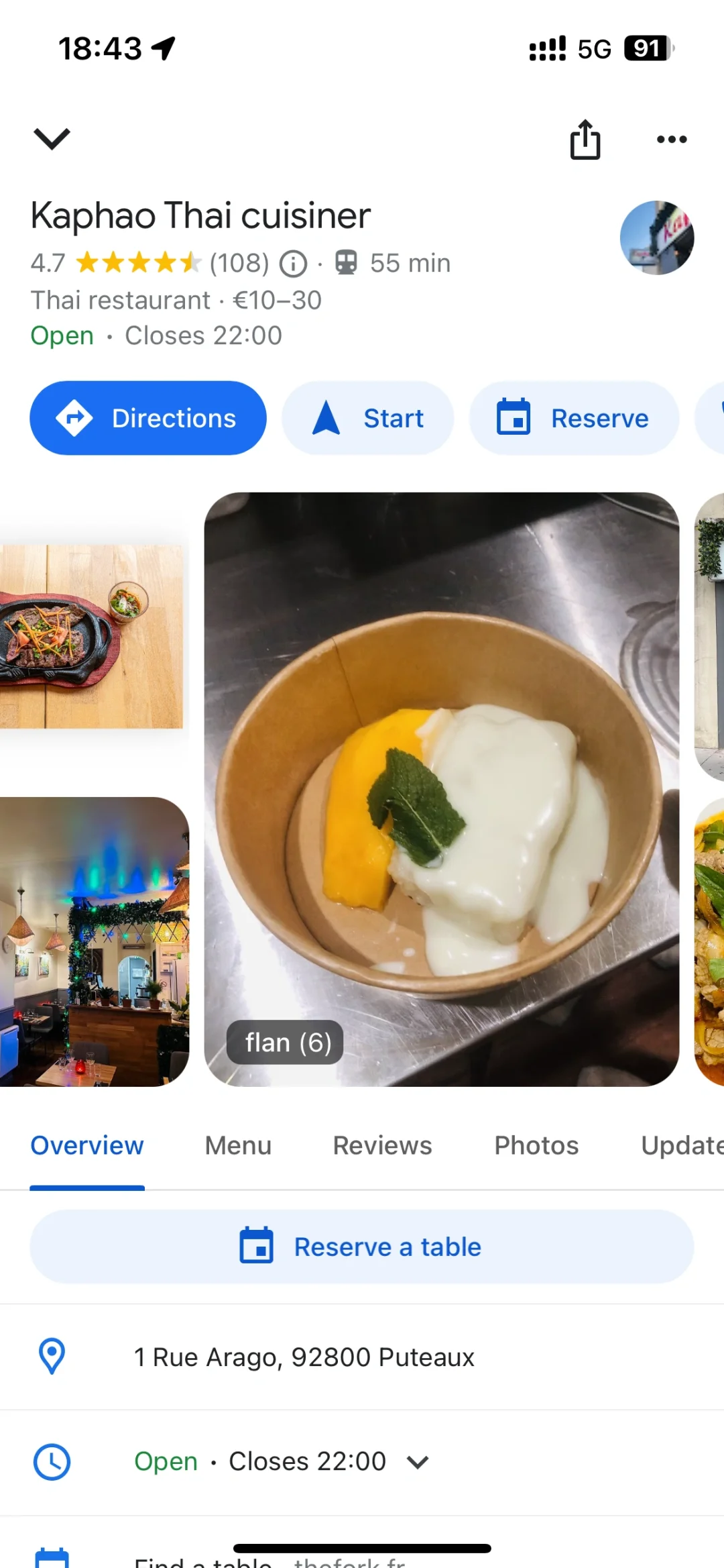 Savory Thai Delights in the Culinary Desert