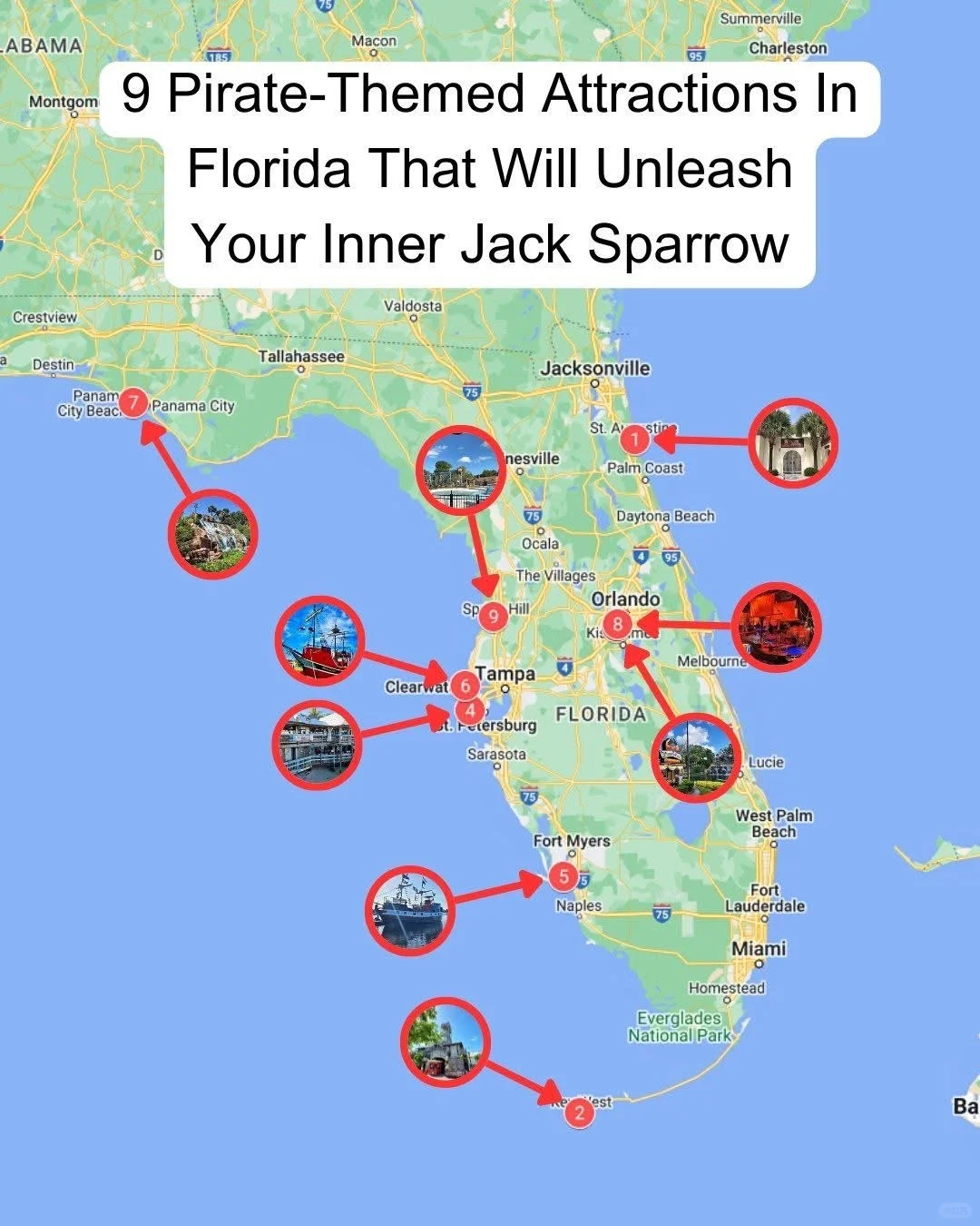 Discover Your Inner Pirate at These Amazing Themed Attractions