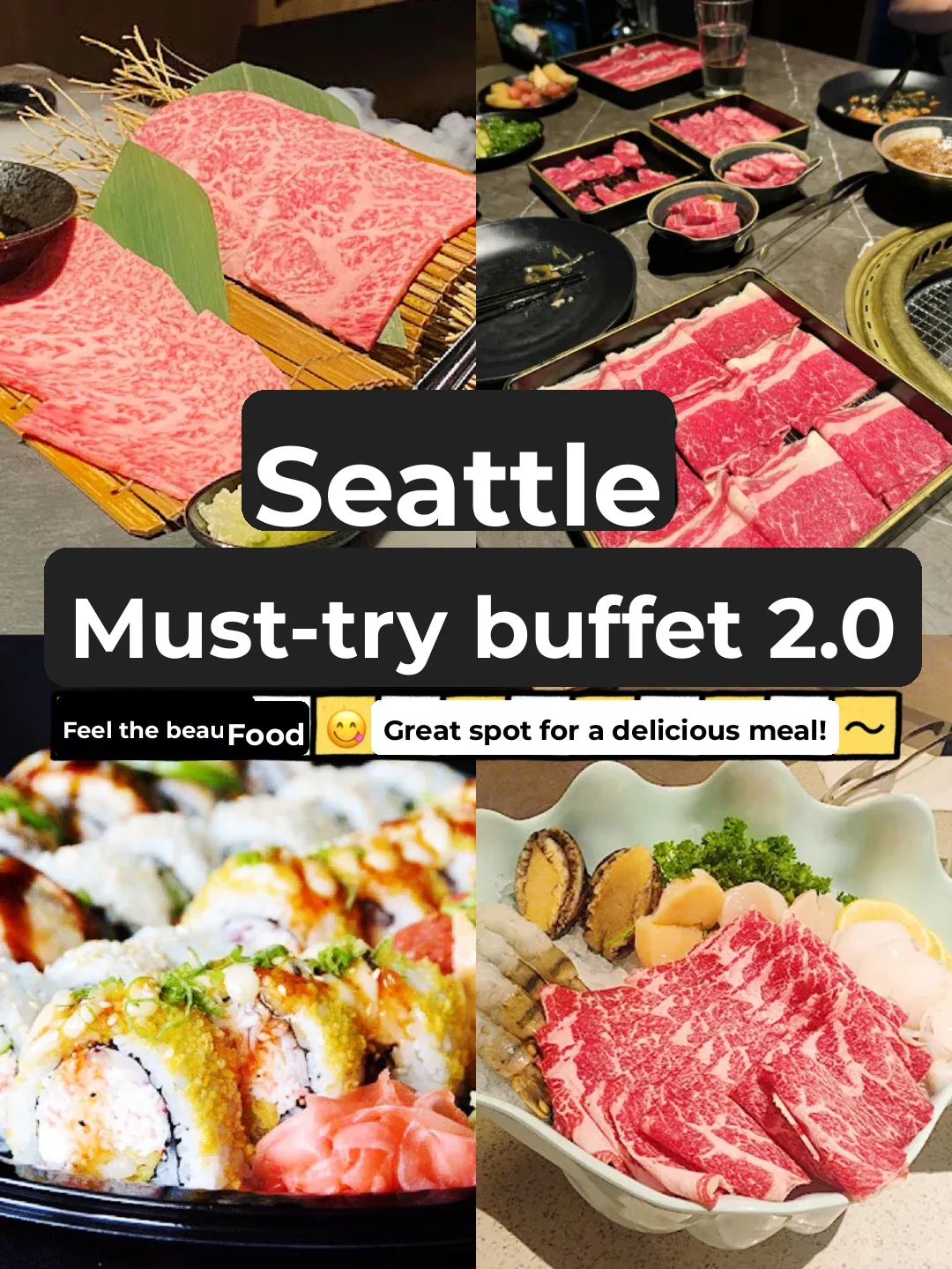 Seattle's Must-Try Buffet 2.0! Bookmark It for a Full Feast 😍