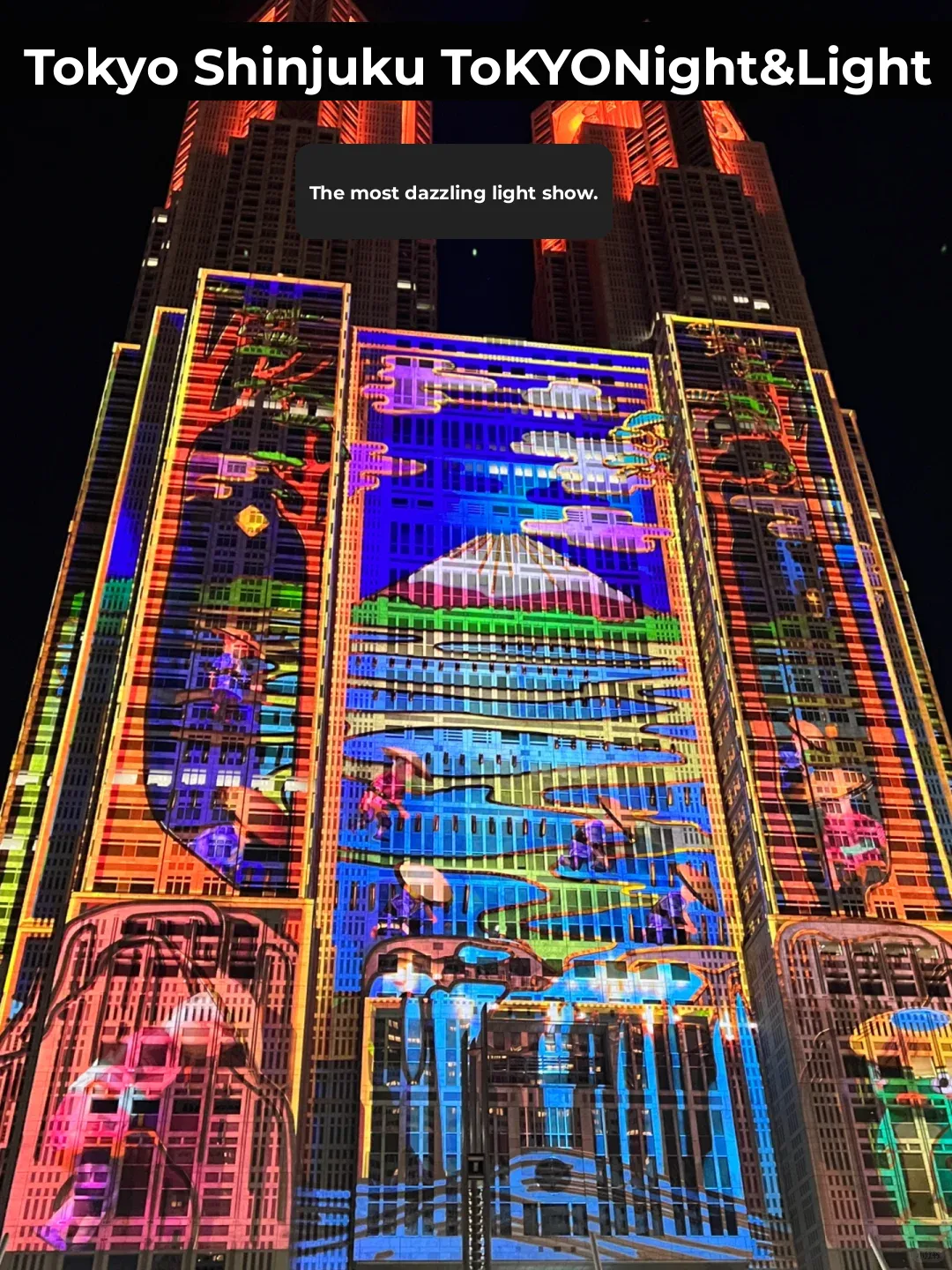 Tokyo Shinjuku's Most Dazzling Light Show: TOKYO Night & Light