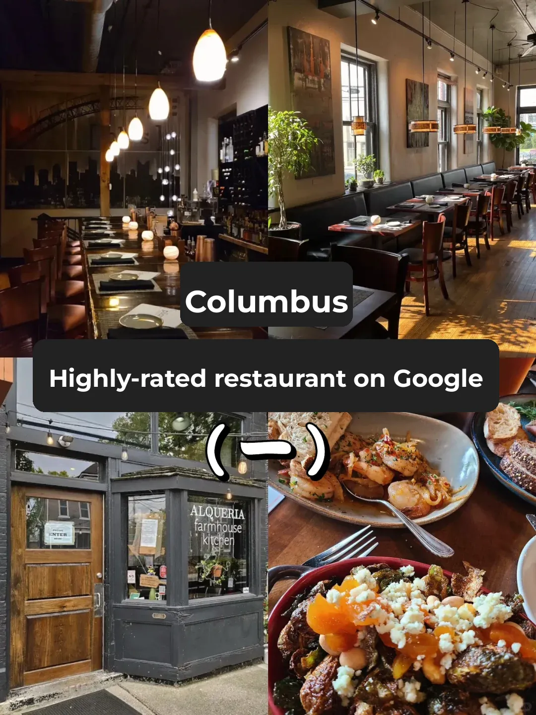 Columbus | 🍸 Hidden Gem Restaurants with Cozy Vibes 🍴