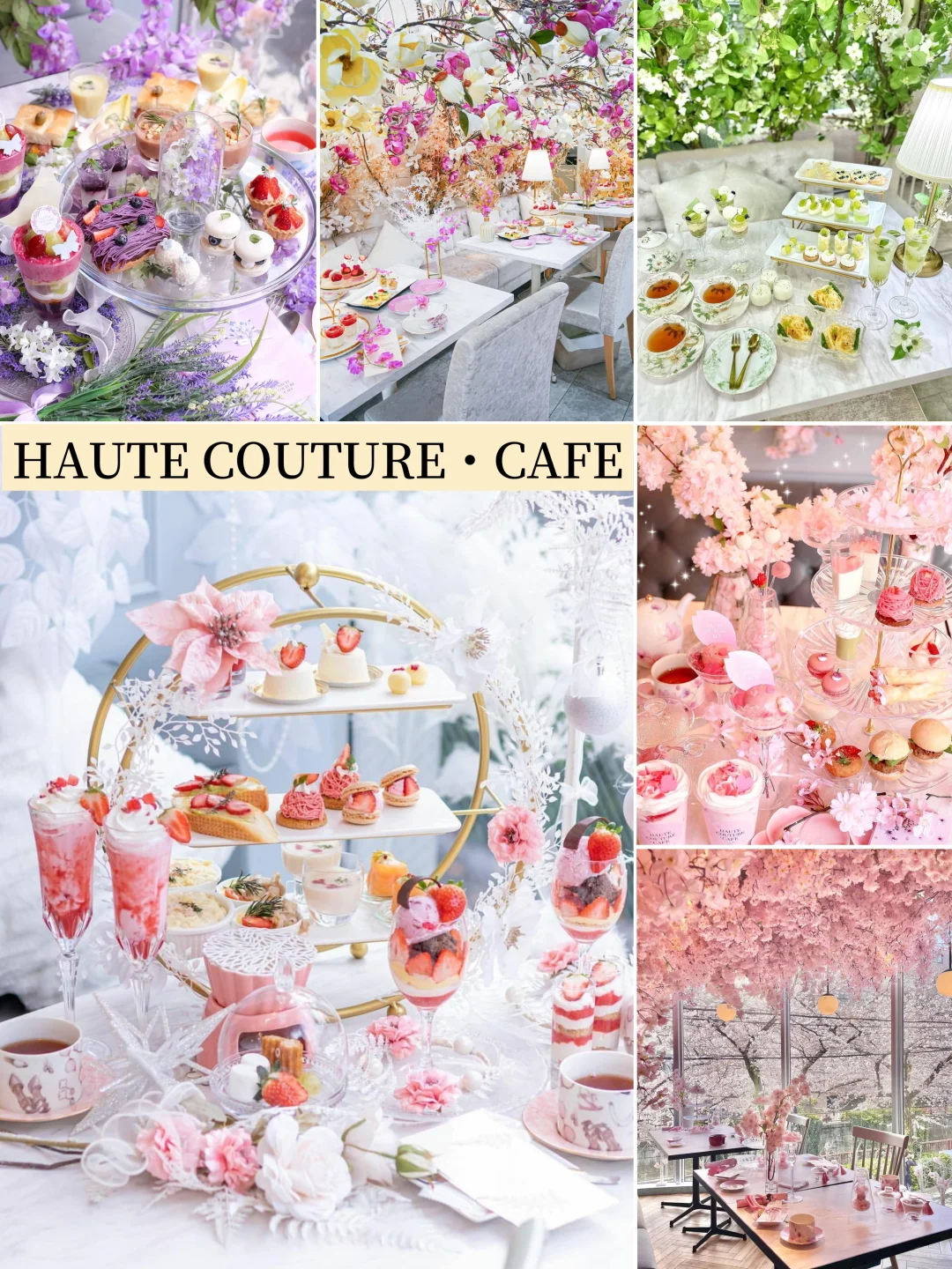 "6 Stunning High-End Afternoon Tea Spots in Tokyo for the Ultimate Indulgence ☕️"