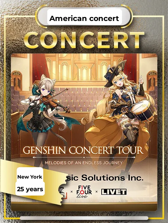 🎻Genshin Impact Concert · World Tour｜Travelers, See You in Teyvat!🎻