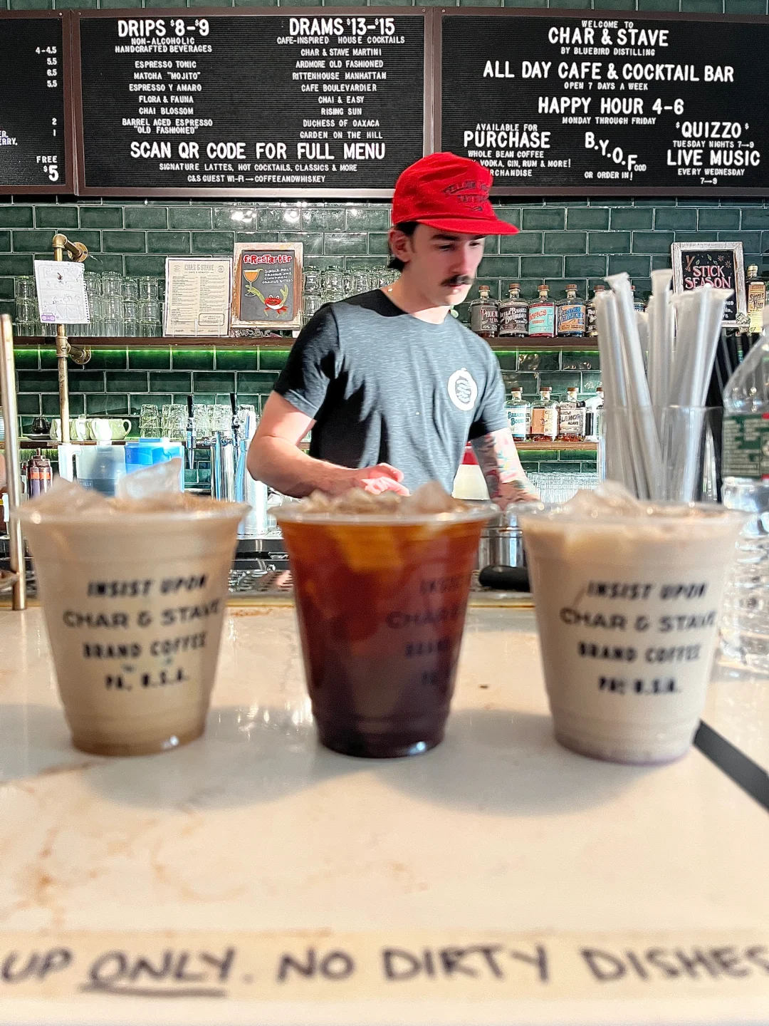 A Rare Find in Philly: Char & Stave, the Coffee Shop That Serves Booze 🍸