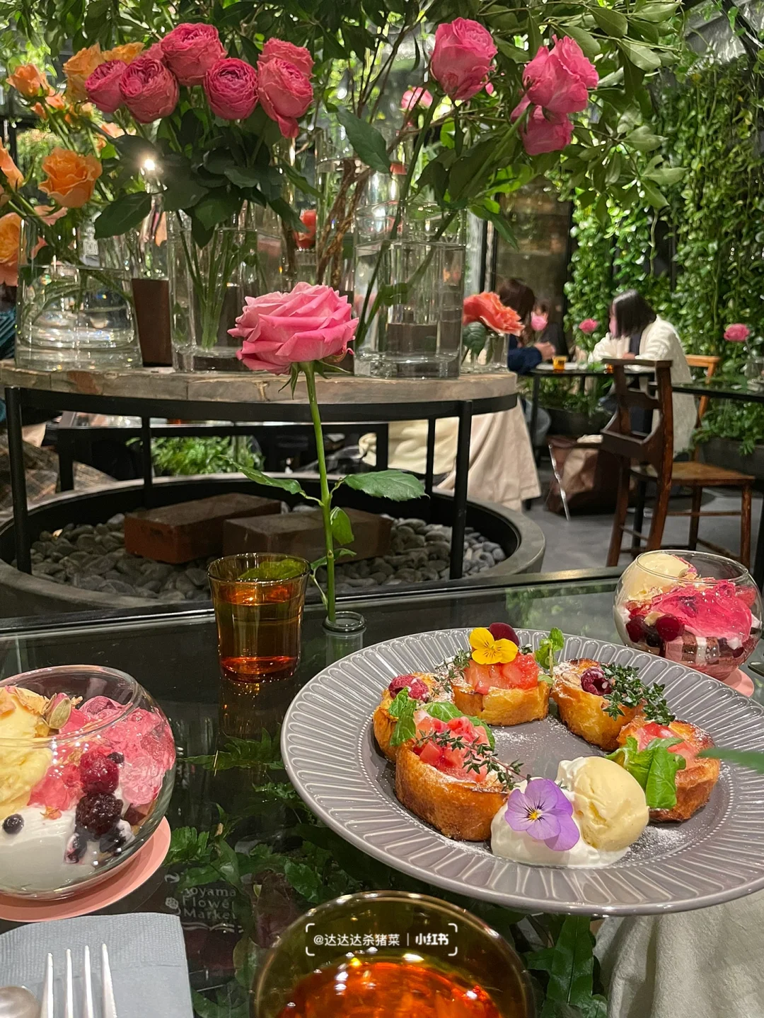 Tokyo Food Hunt | Omotesando | Tea Time Surrounded by Flowers 🧚🏻‍♀️
