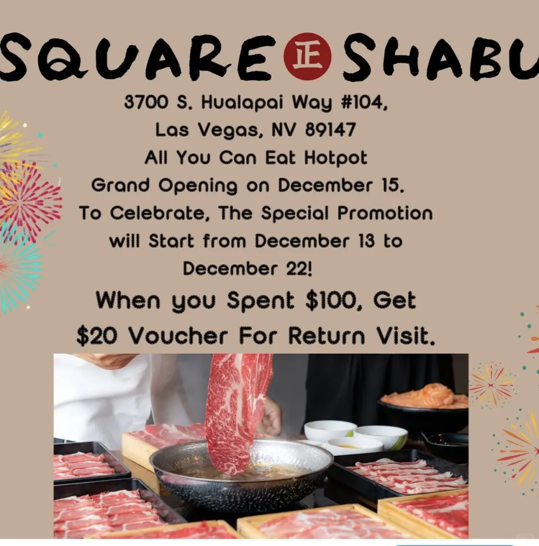 Square Shabu: A Hot Pot Haven in Southwest Las Vegas
