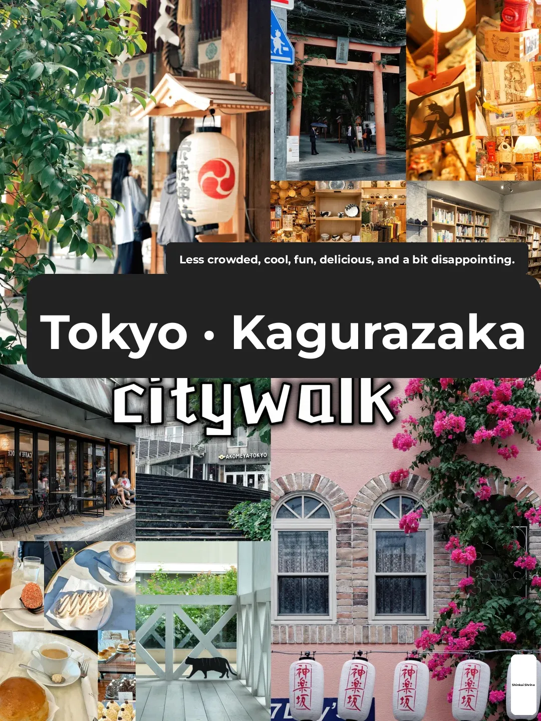 I'm a Pro at Planning Routes! ✨ Tokyo's Kagurazaka City Walk