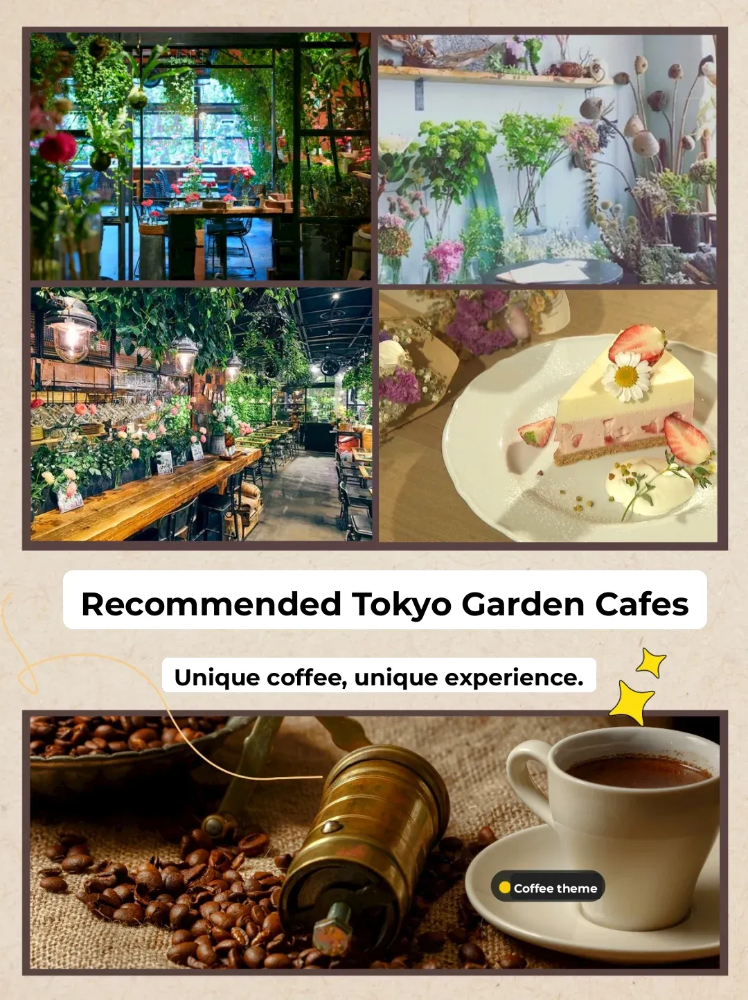 "7 Garden Cafes in Tokyo You Must Visit – Which One Will Heal Your Soul the Most?"