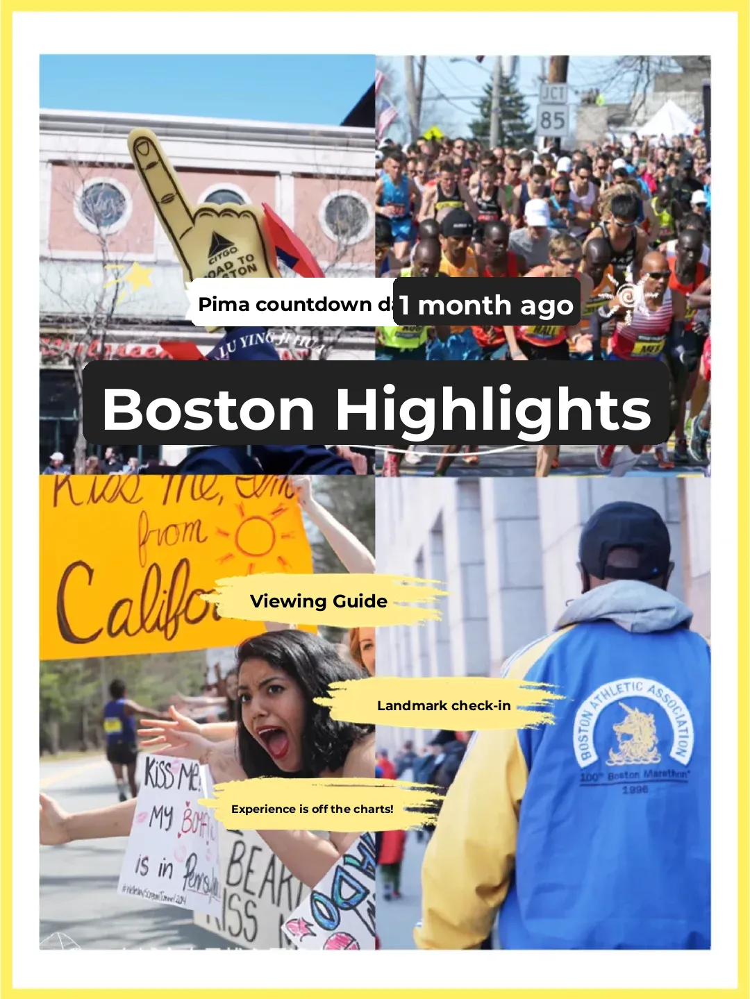 Citywide Holiday🔔Your Ultimate Guide to Watching the Boston Marathon‼️