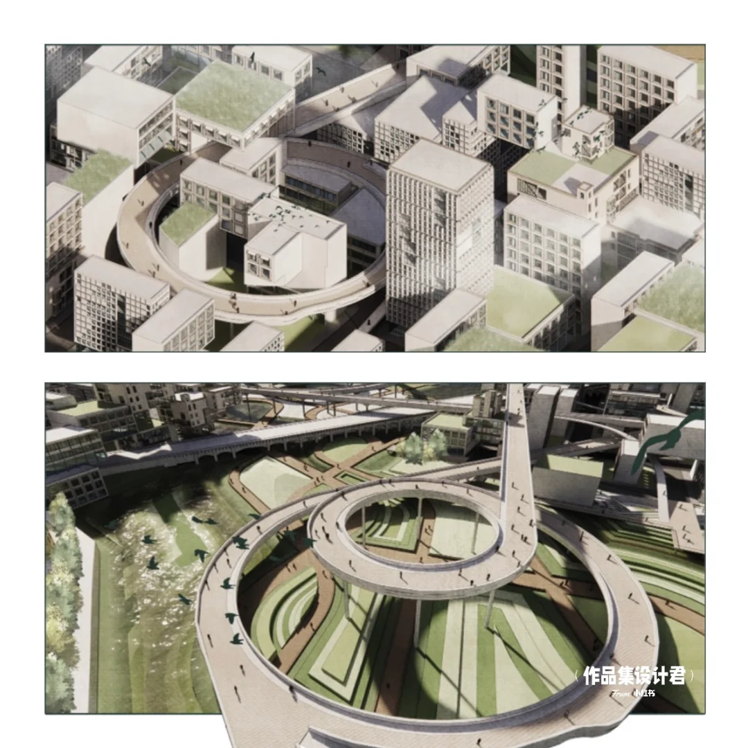 Urban Viaduct Wetland Integration Landscape | Landscape Architecture Study Abroad Assignment