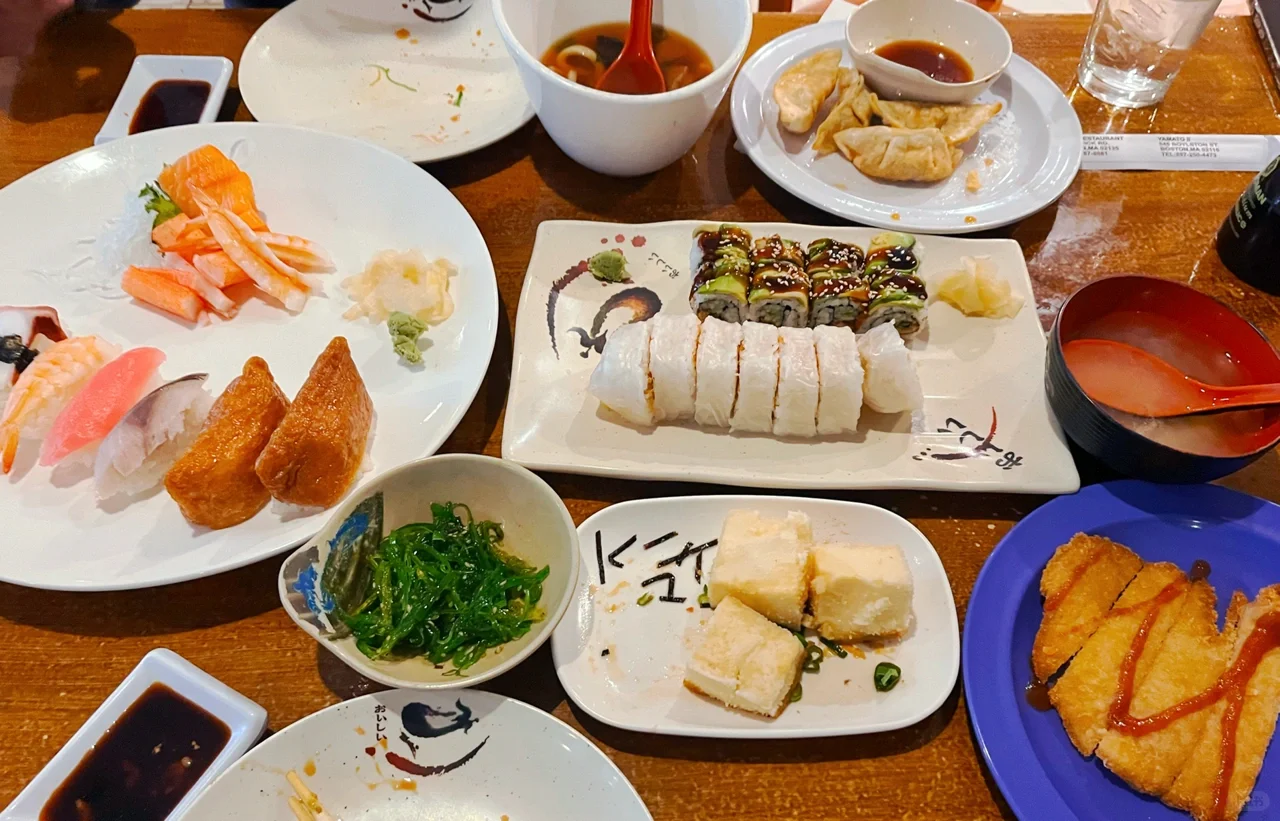Boston Japanese Buffet 🍣 Fresh + Menu is the GOAT❗️