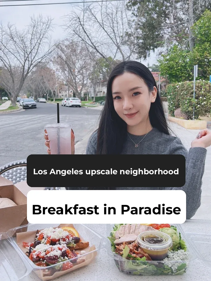 Los Angeles Food Guide | A Brunch Spot Nestled in a Hidden Paradise