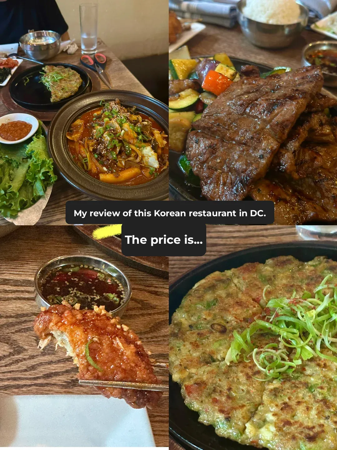 This DC Korean Restaurant Gets My Rating of...