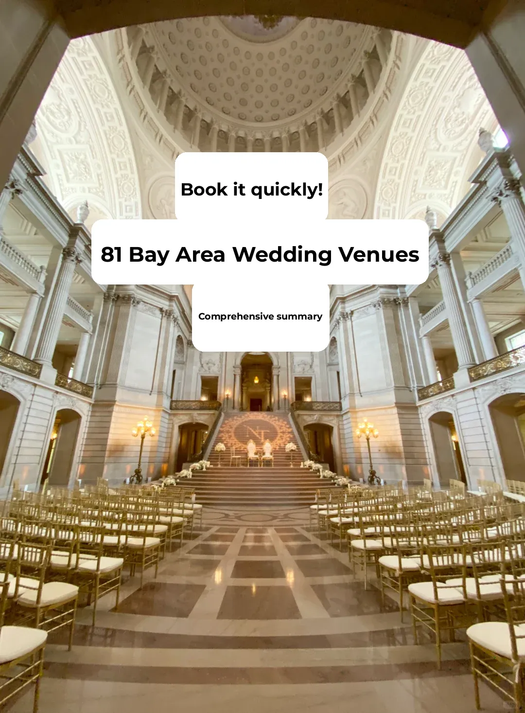 81 Bay Area Wedding Venues: The Ultimate Guide