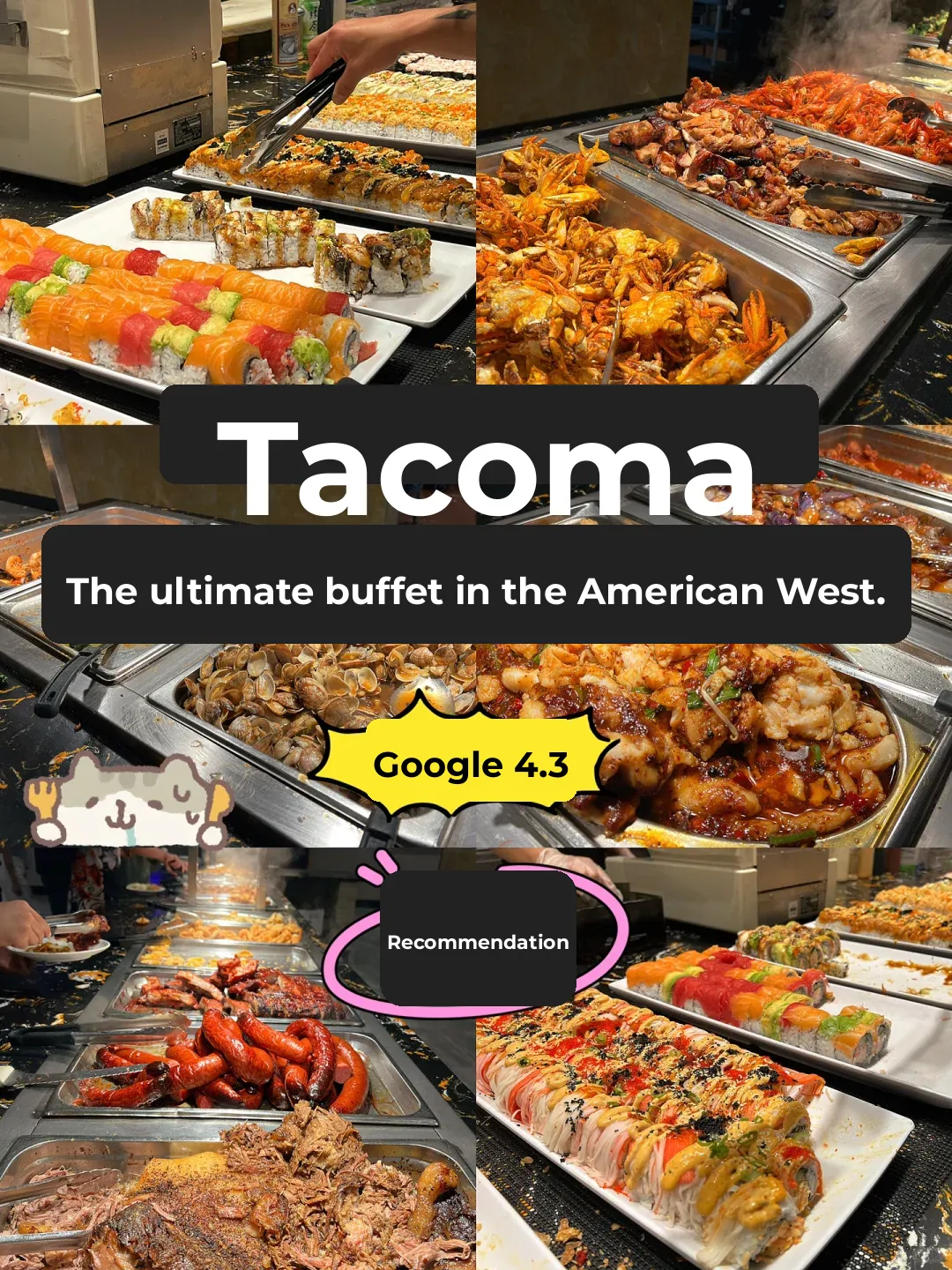 🇺🇸 Seattle's Best Buffet for the Buck 🔥 Outshines Vegas