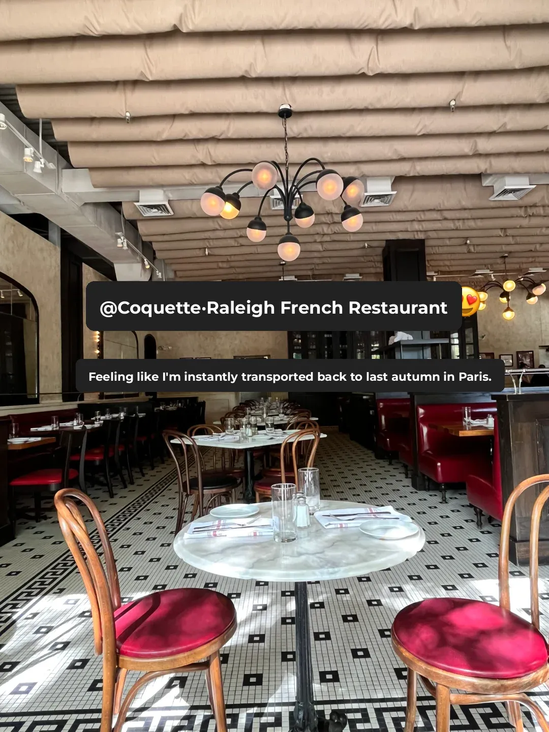 Coquette in Raleigh 😍｜A French Bistro That Instantly Transports You Back to Paris