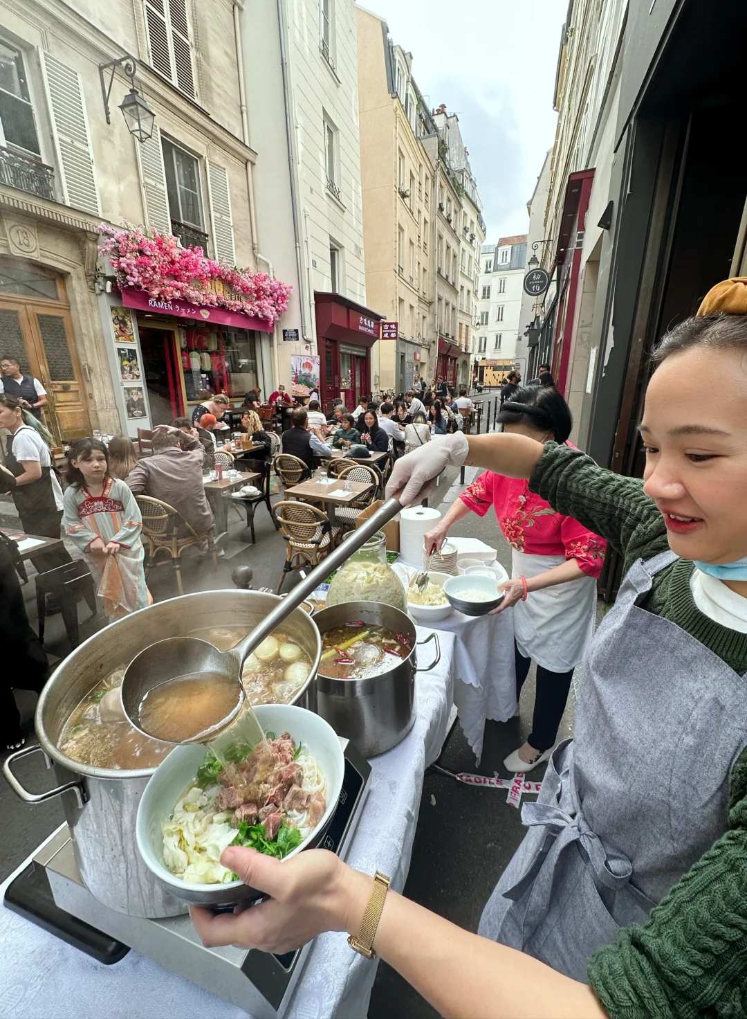 Hua Xi Beef Noodle Stall in Paris' 3rd Arrondissement