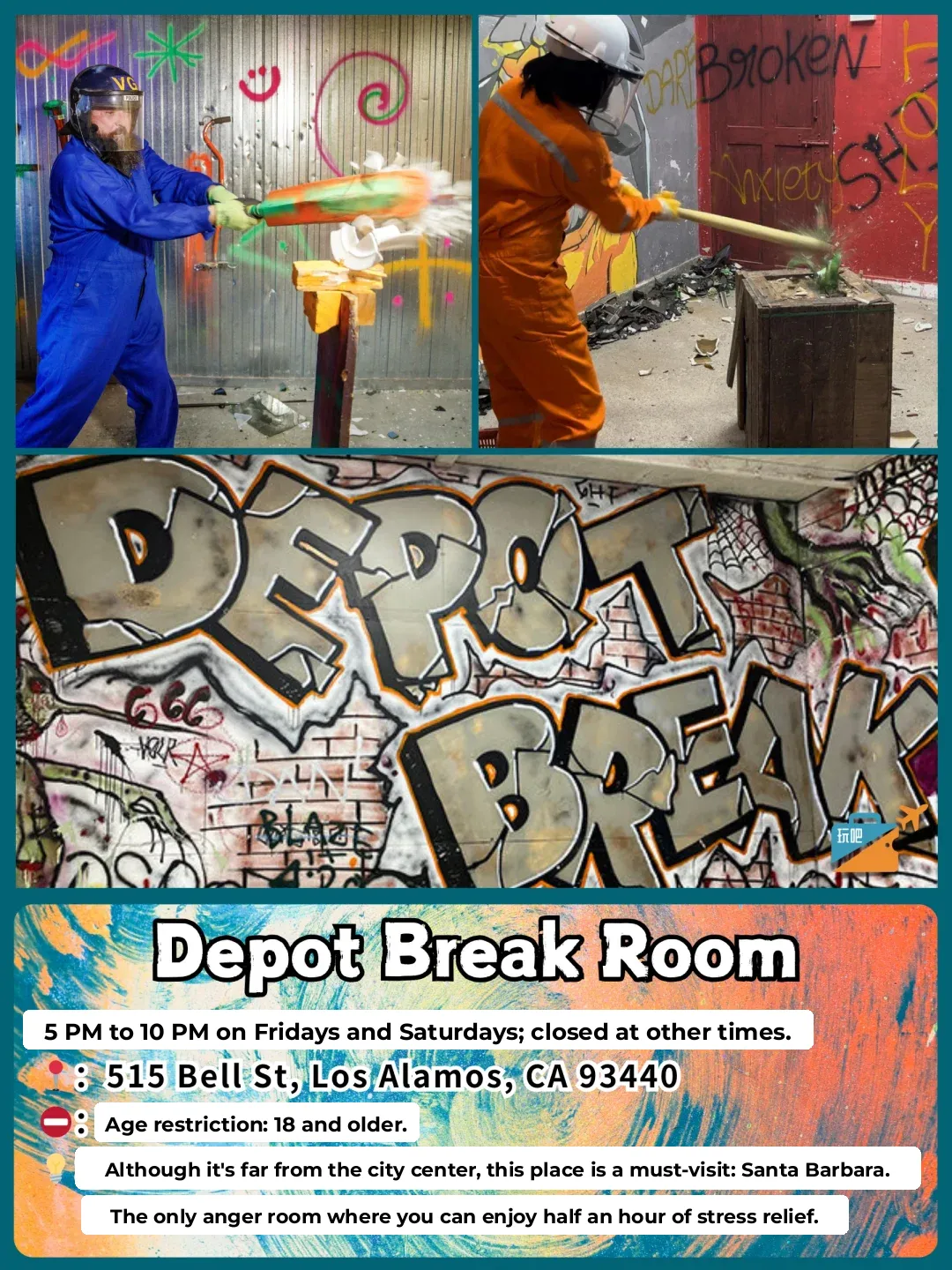 Busting Stress Diary 🔨 Ultimate Anger Room Experience in LA