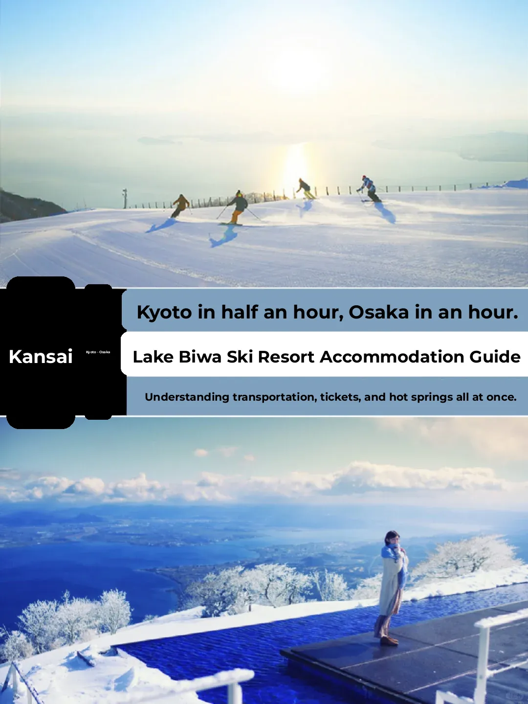 Near Osaka & Kyoto: Ultimate Guide to Skiing at Beautiful Lake Biwa Ski Resort - Transportation & Accommodation Tips