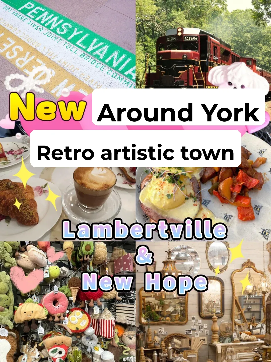 NY Weekend Ⅰ ⭐️ Charming Vintage Town Stroll ~