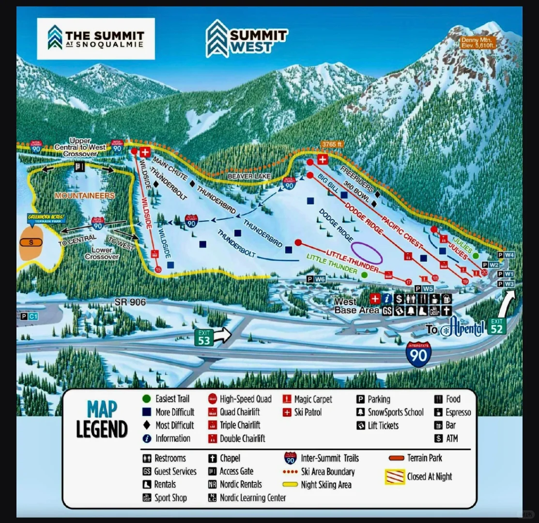 From Beginner to Pro - Summit at Snoqualmie West