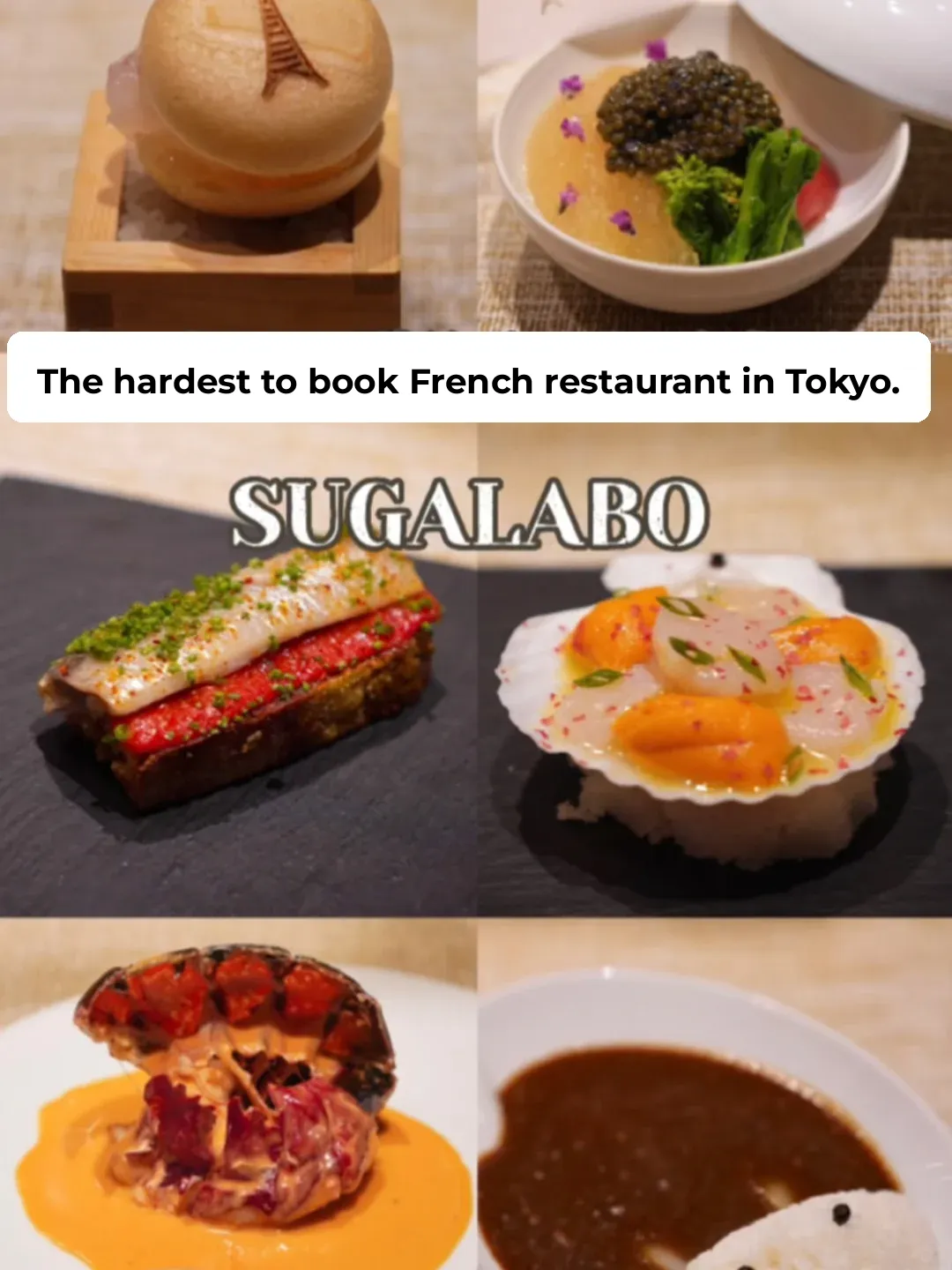 The Most Difficult-to-Reserve French Restaurant in Tokyo: SUGALABO